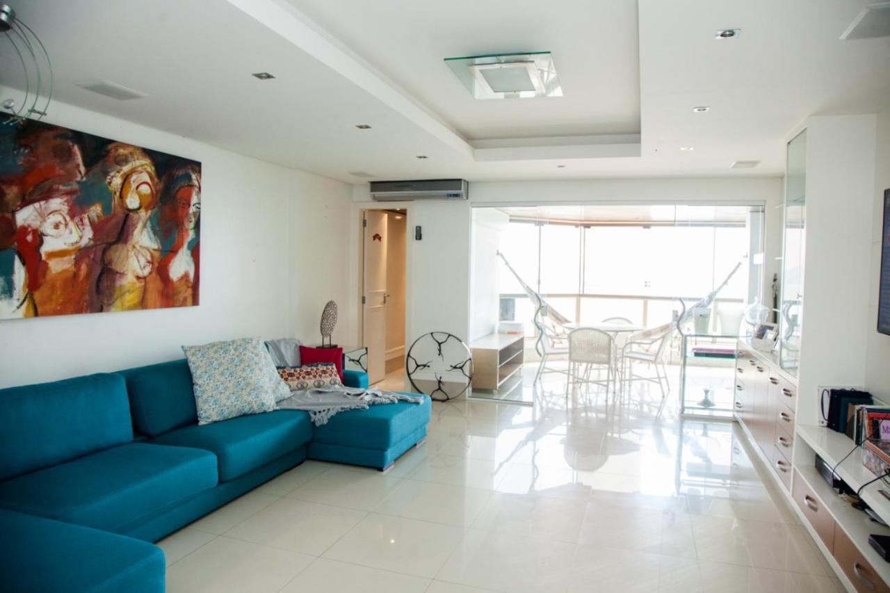 Apto Frente Mar Bal Camboriu Pe Na Areia Fantastica E Encantadora Vista Mar Balneário Camboriú Eksteriør billede